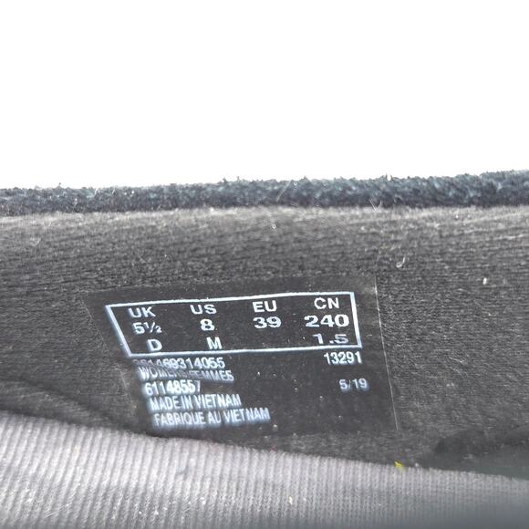 Collection by Clarks Casual Slip On Ballet Flat Womens Size 8 13291 Black - Picture 7 of 9